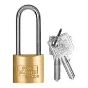Serrure cylindrique Burg-Wächter à manille haute, à clés multiples, 40 mm