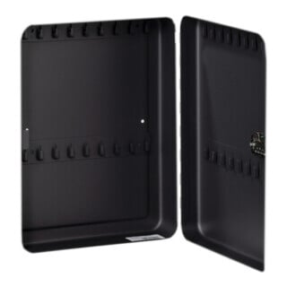 Burg-Wächter Key Box KC H.300mm W.240mm D.60mm Tôle d'acier noire Qté. Hak. 36 pcs.