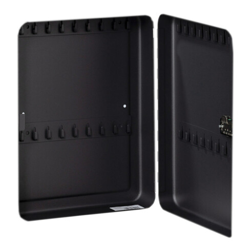 Burg-Wächter Key Box KC H.300mm W.240mm D.60mm Tôle d'acier noire Qté. Hak. 36 pcs.