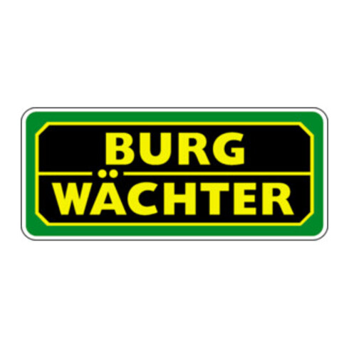 Burg-Wächter Key Box KC H.300mm W.240mm D.60mm Tôle d'acier noire Qté. Hak. 36 pcs.