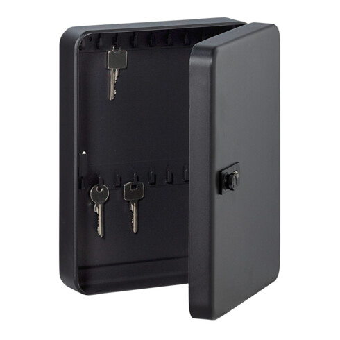 Burg-Wächter Key Box KC H.300mm W.240mm D.60mm Tôle d'acier noire Qté. Hak. 36 pcs.