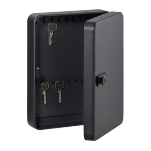 Burg-Wächter Key Box KC H.300mm W.240mm D.60mm Tôle d'acier noire Qté. Hak. 36 pcs.