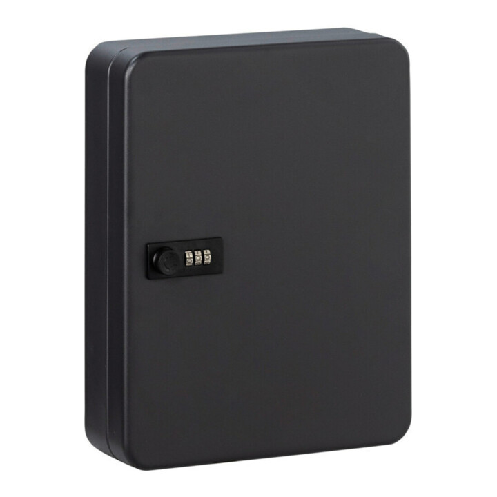 Burg-Wächter Key Box KC H.300mm W.240mm D.60mm Tôle d'acier noire Qté. Hak. 36 pcs.