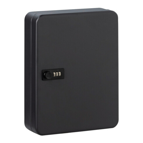 Burg-Wächter Key Box KC H.300mm W.240mm D.60mm Tôle d'acier noire Qté. Hak. 36 pcs.