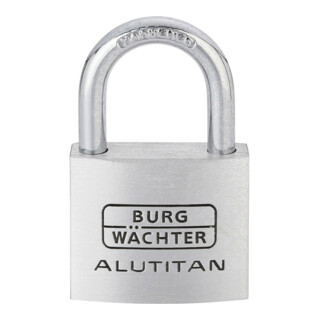 Burg-Wächter ALUTITAN Vorhängeschloss verschiedenschließend 40 mm