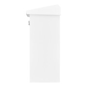 Burg-Wächter Briefkasten Comfort 913 W abschließbar weiß verzinkt-4