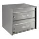 Burg-Wächter Briefkasten Dual Front 821/3821 H.360mm B.407mm T.292mm VA STA DIN C4-1