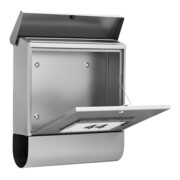 Burg-Wächter Briefkasten Malaga-Set 4400 Ni Set ER m.Schutzlack versieg.-2