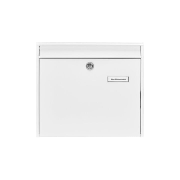 Burg-Wächter Briefkasten Potsdam H.322mm B.362mm T.100mm weiß STA DIN C4