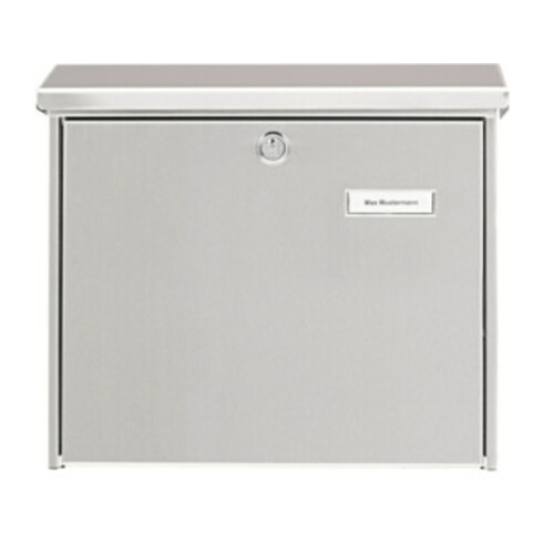 Burg-Wächter Edelstahl-Briefkasten Comfort 3913 Ni