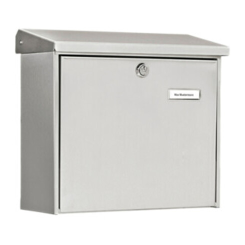 Burg-Wächter Edelstahl-Briefkasten Comfort 3913 Ni
