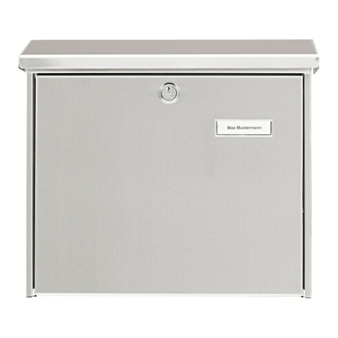 Burg-Wächter Edelstahl-Briefkasten Comfort 3913 Ni