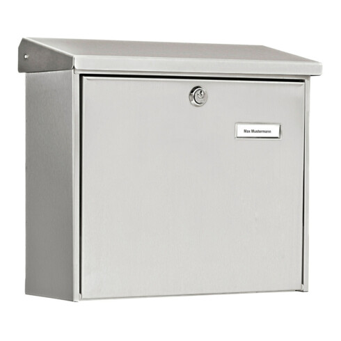 Burg-Wächter Edelstahl-Briefkasten Comfort 3913 Ni