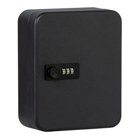 Burg-Wächter Schlüsselbox KC H.200mm B.160mm T.60mm schwarz Stahlblech Anz. Hak. 20 St.