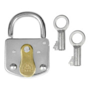 Burg-Wächter Vorhängeschloss 394,verzinkt, verschiedenschließend