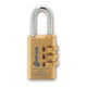 Burg-Wächter Zahlen-Vorhangschl. Combi Lock 80 Schlosskörper-B.30mm MS Zahlenroll. 3-2