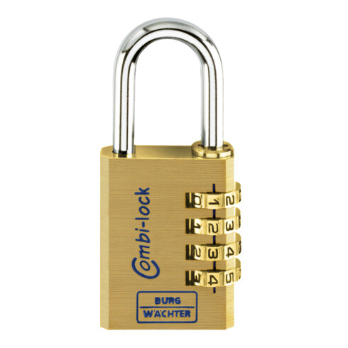 Burg-Wächter Zahlen-Vorhangschl. Combi Lock 80 Schlosskörper-B.40mm MS Zahlenroll. 4