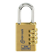 Burg-Wächter Zahlen-Vorhangschl. Combi Lock 80 Schlosskörper-B.40mm MS Zahlenroll. 4