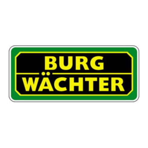 Burg Wächter Zahlen-Vorhangschloss Combi 80 20 M SB