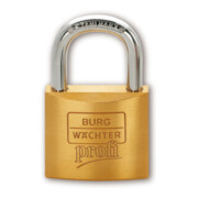Burg-Wächter Zylinder-Vorhangschloss 116/40 Schlosskörper-B.40mm MS versch.-schl.