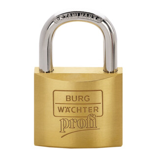 Burg-Wächter Zylinder-Vorhangschloss 116 40 Z5 GL Schlosskörper-B.40mm MS gl.Z5