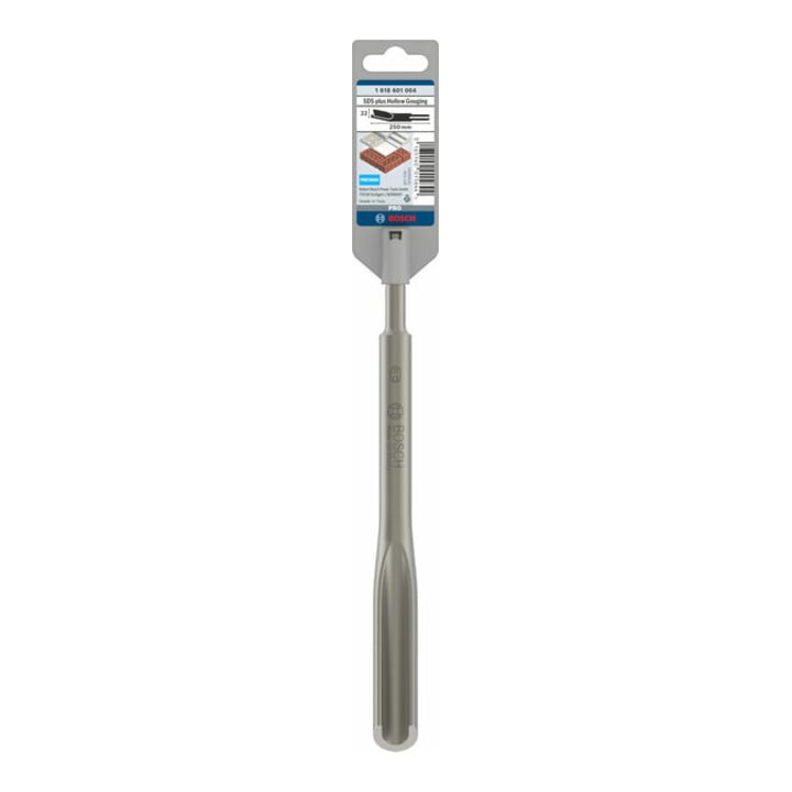 Burin à gouje creuse Bosch SDS plus 250 x 22 mm