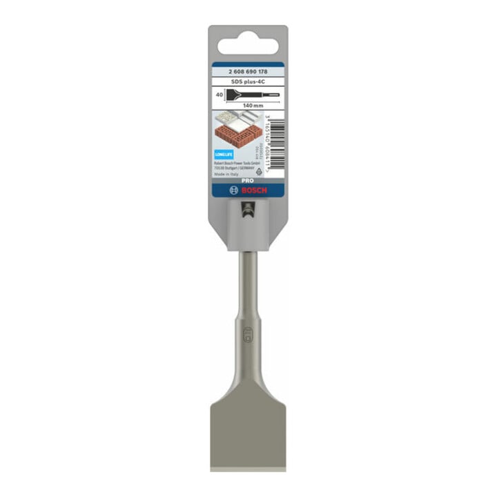 Burin bêche SDS plus 140 x 40 mm
