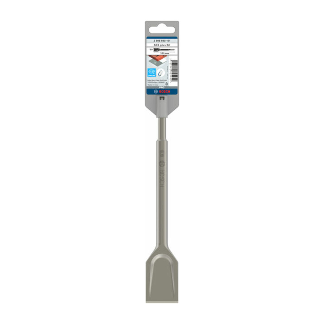 Burin bêche SDS plus 250 x 40 mm