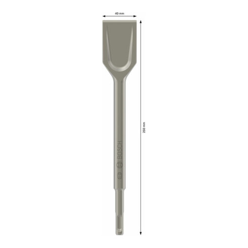 Burin bêche SDS plus 250 x 40 mm