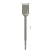 Burin bêche SDS plus 250 x 40 mm-4