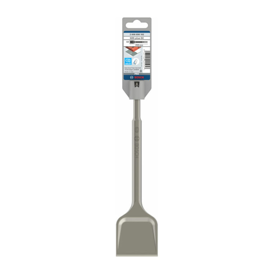 Burin bêche SDS plus 250 x 60 mm