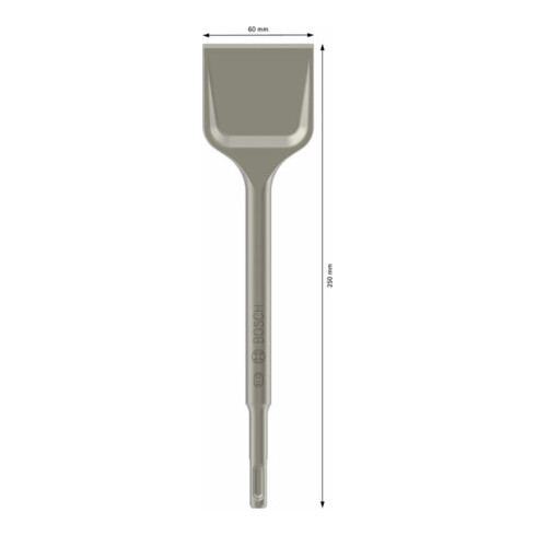 Burin bêche SDS plus 250 x 60 mm