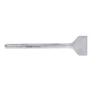 Burin de carreleur/burin large SDS-max STIER 300 x 75 mm