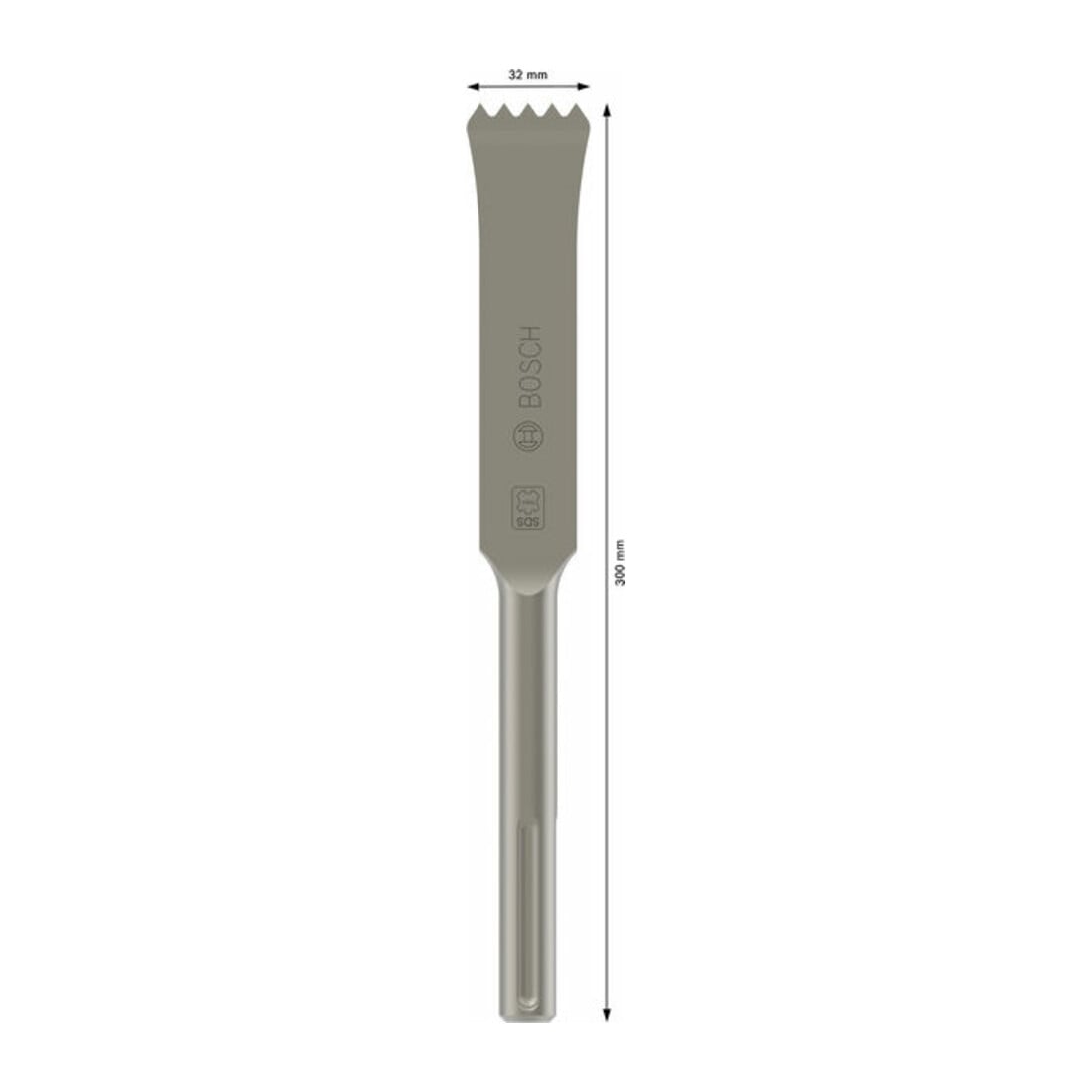 Burin denté SDS max 300 x 32 mm