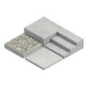 Burin plat à queue six pans 28 mm 520 x 36 mm-4