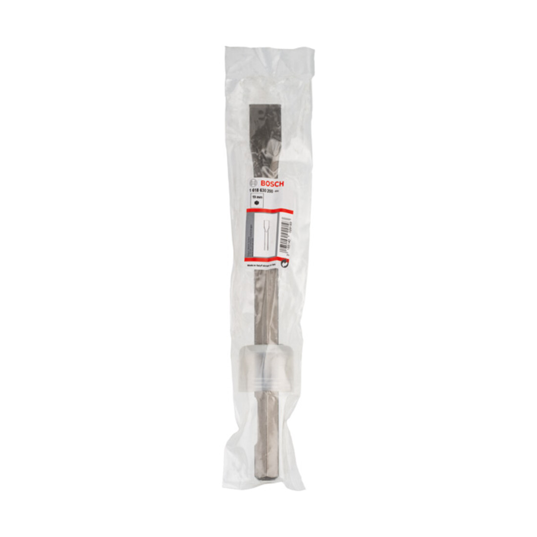 Burin plat Bosch avec support hexagonal 19 mm 300 x 25 mm