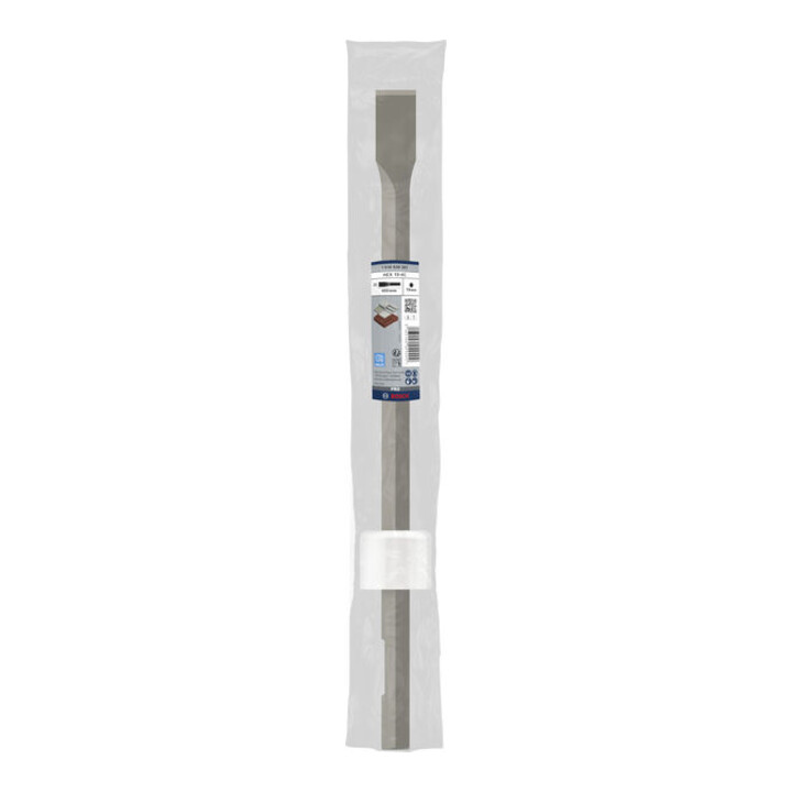 Burin plat Bosch avec support hexagonal 19 mm 400 x 25 mm
