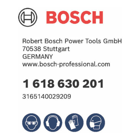 Burin plat Bosch avec support hexagonal 19 mm 400 x 25 mm