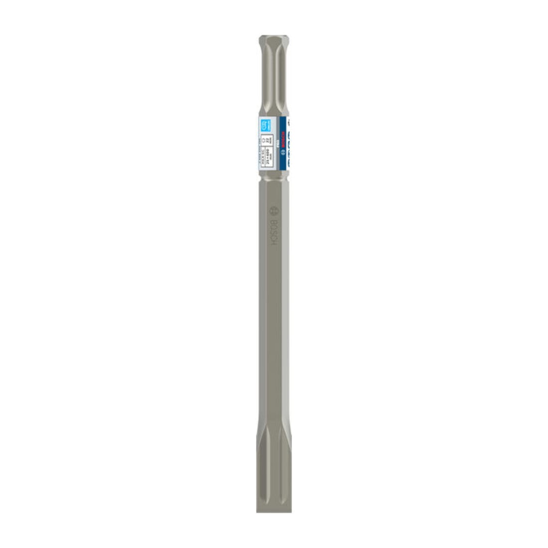 Burin plat Bosch avec support hexagonal 22 mm 400 x 30 mm