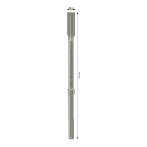 Burin plat Bosch RTec Sharp, avec support SDS-max, 400 mm