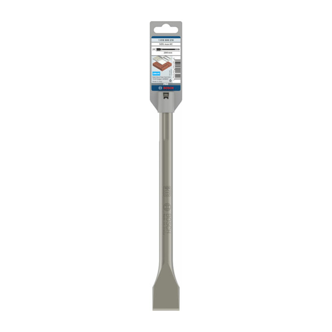 Burin plat Bosch avec montage SDS-max