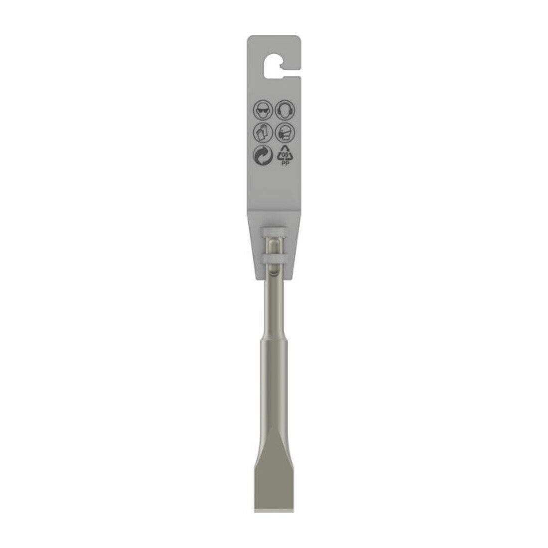 Burin plat SDS plus 140 x 20 mm