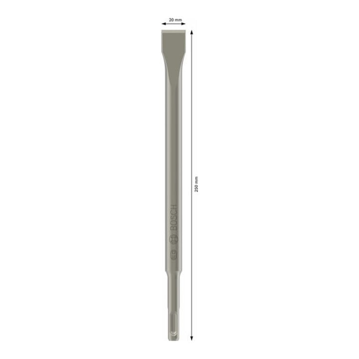 Burin plat SDS plus 250 x 20 mm
