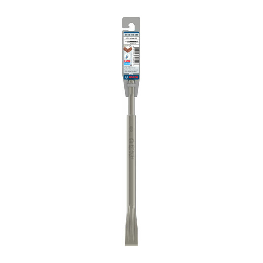 Burin plat SDS plus 250 x 20 mm
