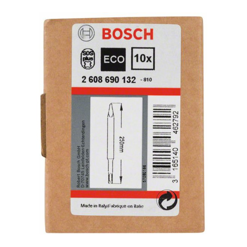 Burin pointu Bosch avec accessoire SDS-plus, 250 mm