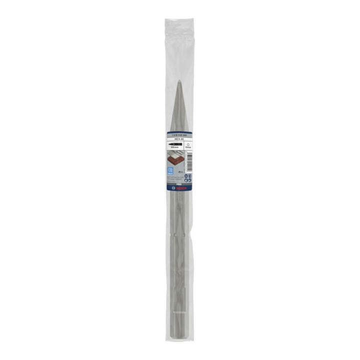 Burin pointu Bosch avec support hexagonal 19 mm 300 mm