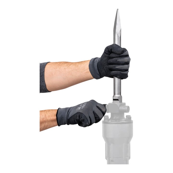 Burin pointu SDS-HEX STIER 410 mm pour marteaux de démolition