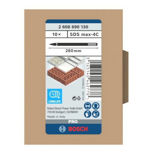 Burin pointu SDS max 280 mm