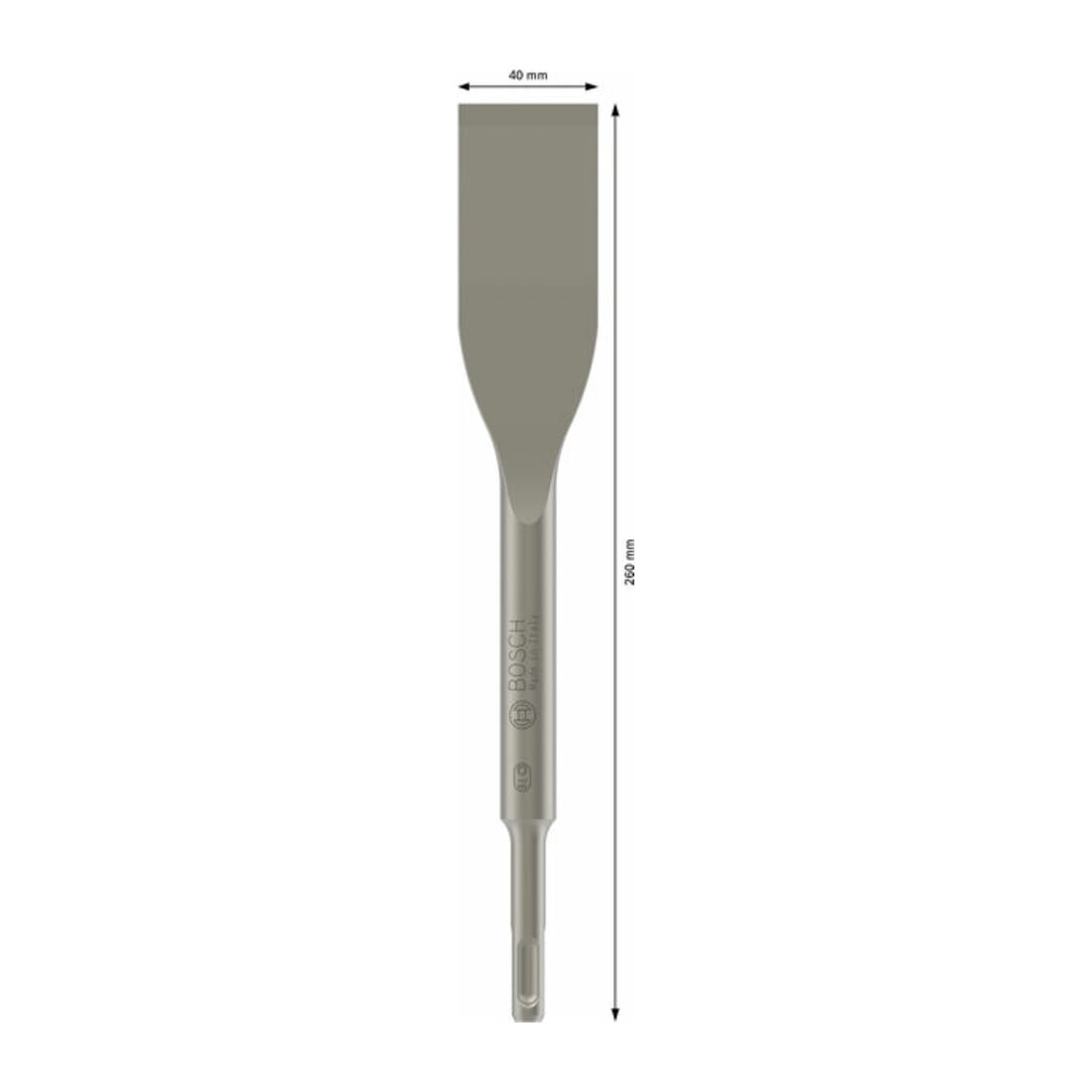 Burin pour carrelage Bosch SDS plus 260 x 40 mm