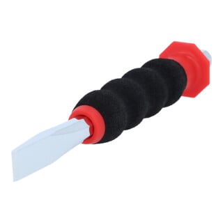 KS Tools Burin plat avec poignée de protection mains
